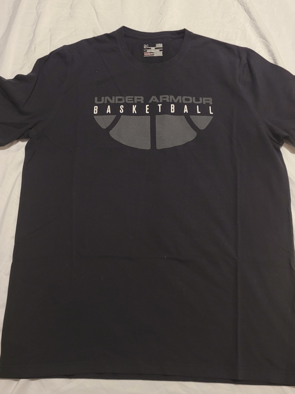 Under Armour Black Basketball Graphic Short Sleeve Tee